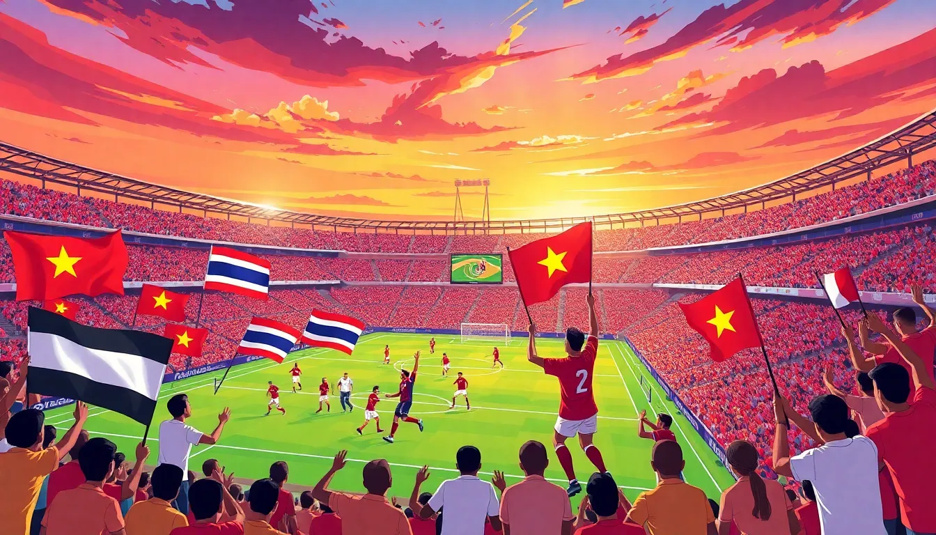 태국과 베트남의 역사적 대결이 펼쳐진다 동남아 축구의 새로운 시대가 열릴까