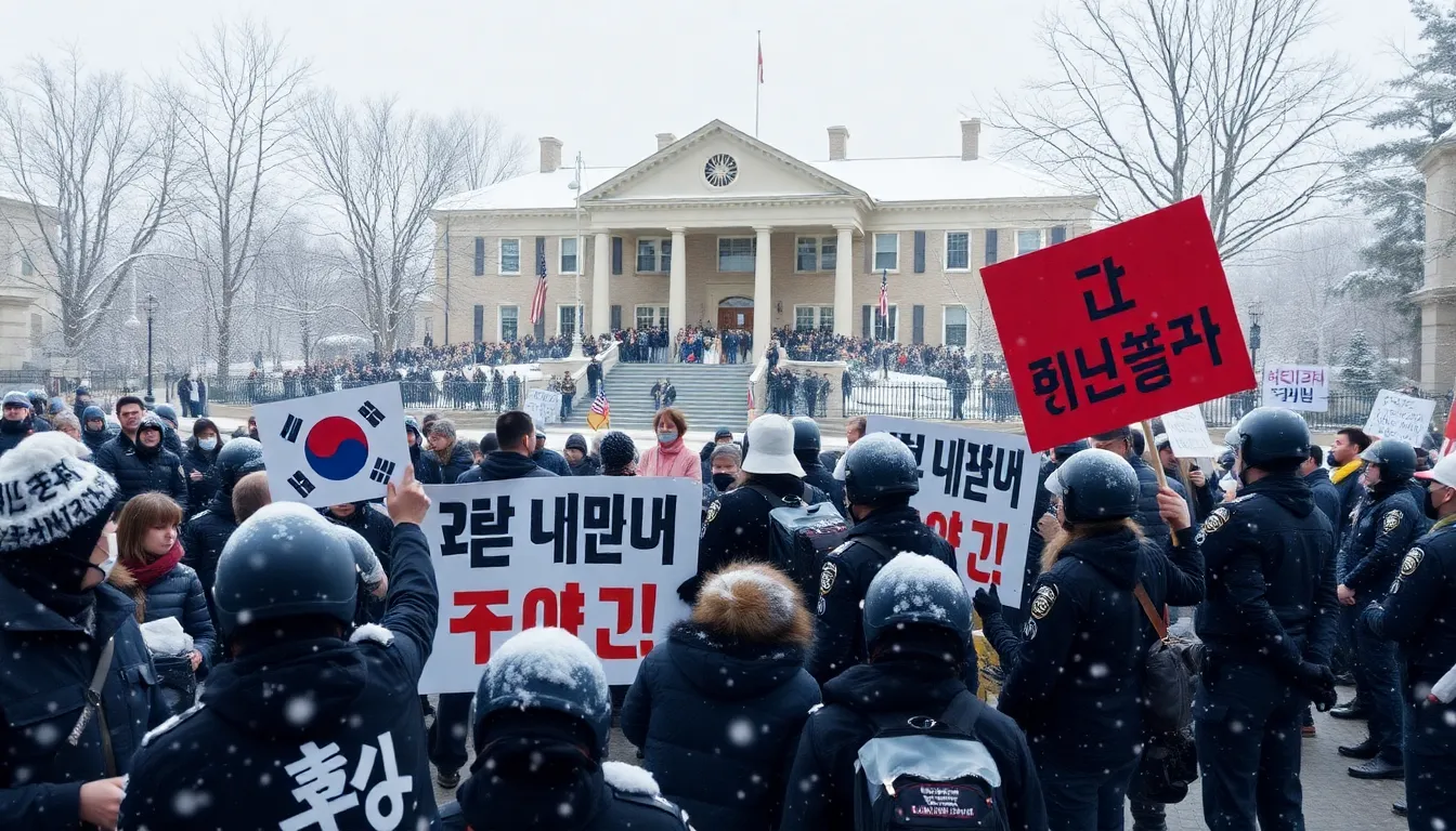윤석열 대통령 체포영장 임박 경호처 반발 속 법적 갈등 고조