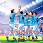 매너체스터 시티 6-0 대승으로 리그 4위 도약 아이프스위치 타운의 위기 가중