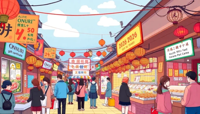 온누리상품권 대폭 할인 및 사용처 확대, 전통시장 부활을 이끈다!